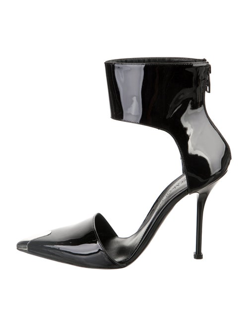 Alexander McQueen Patent Leather D'Orsay Pumps