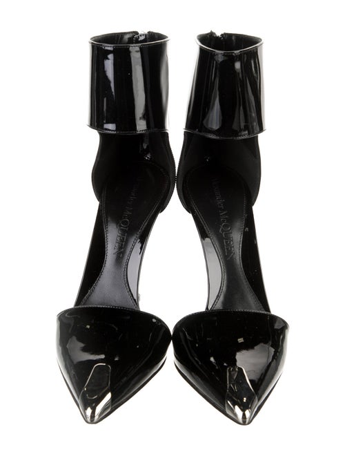 Alexander McQueen Patent Leather D'Orsay Pumps