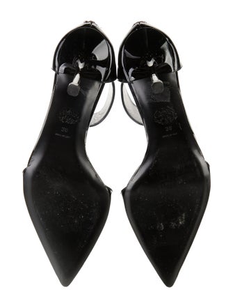 Alexander McQueen Patent Leather D'Orsay Pumps