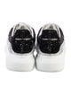 Alexander McQueen Leather Crystal Embellishments Sneakers