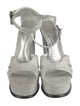 Alexander McQueen Glitter Glitter Accents Sandals