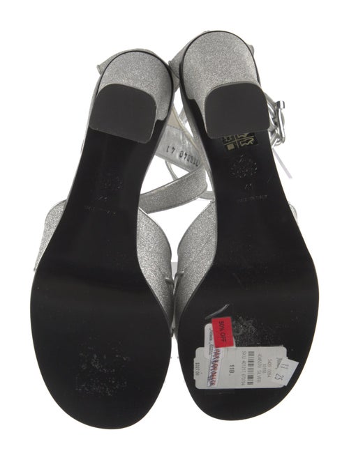 Alexander McQueen Glitter Glitter Accents Sandals