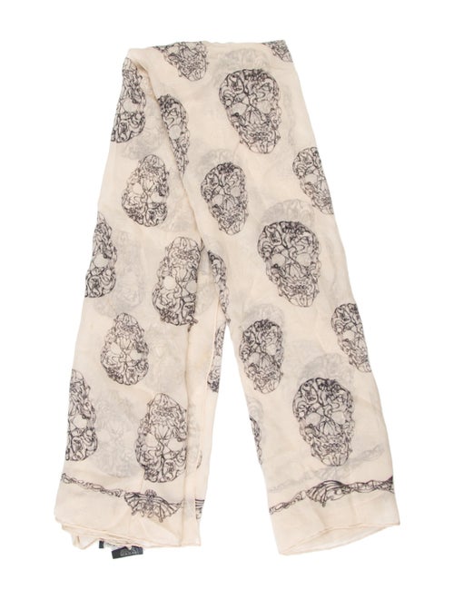 Alexander McQueen Silk Skull Scarf