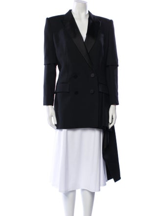Alexander McQueen Wool Peacoat