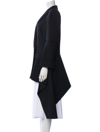 Alexander McQueen Wool Peacoat