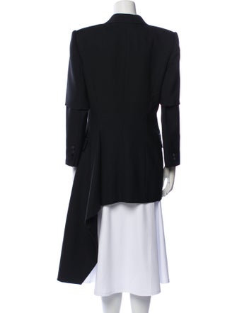 Alexander McQueen Wool Peacoat