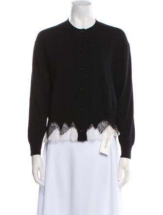 Alexander McQueen Wool Crew Neck Sweater