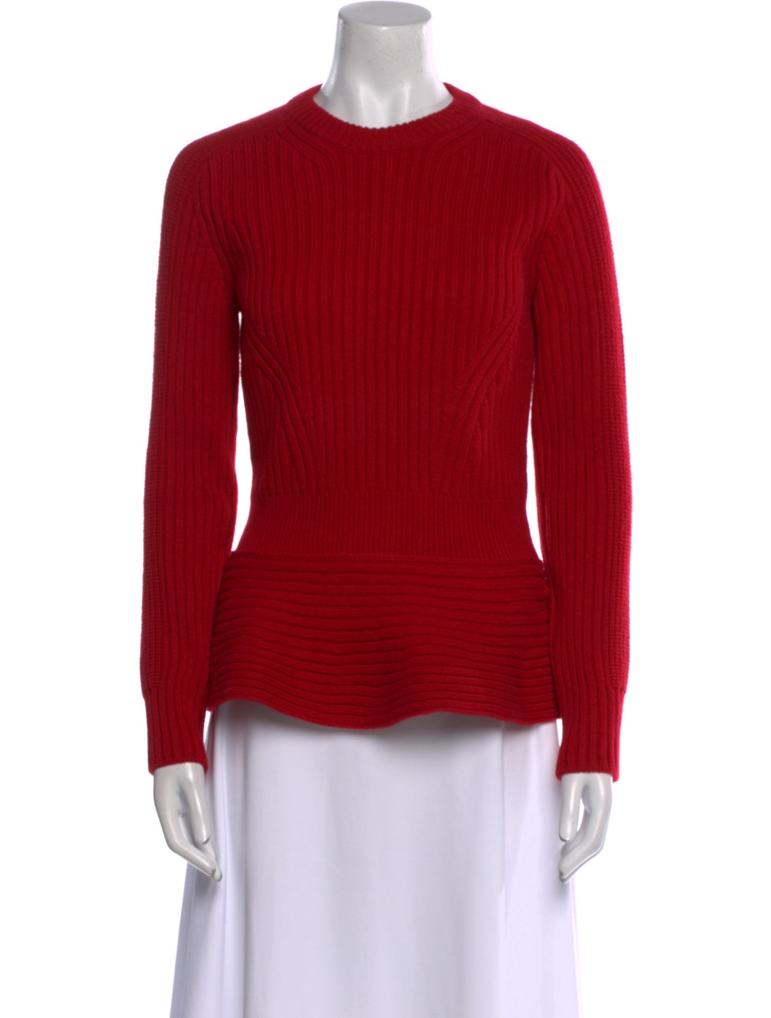Alexander McQueen Wool Crew Neck Sweater