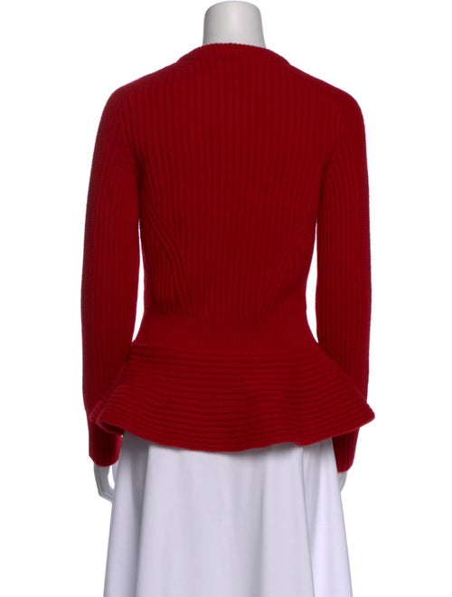 Alexander McQueen Wool Crew Neck Sweater