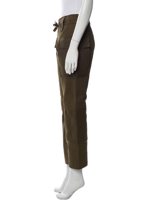 Alexander McQueen Virgin Wool Straight Leg Pants