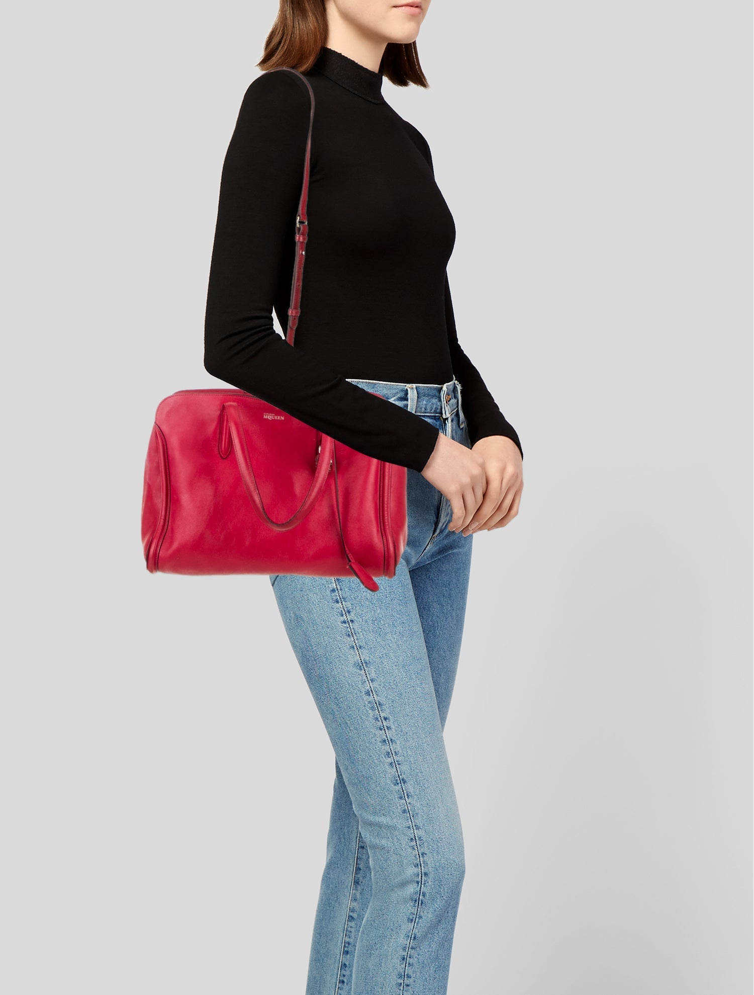 Alexander McQueen Skull Weekender Bag