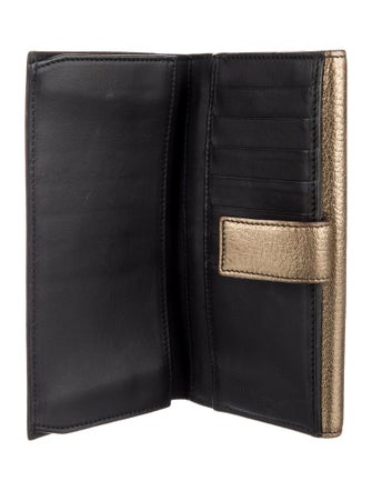 Alexander McQueen Leather Continental Wallet