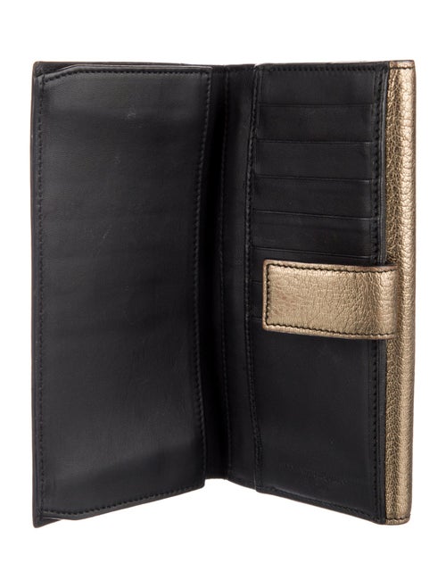 Alexander McQueen Leather Continental Wallet
