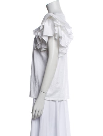 Alexander McQueen Crew Neck Short Sleeve T-Shirt