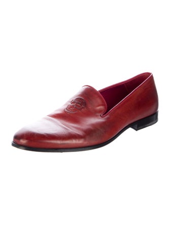Alexander McQueen Leather Loafers