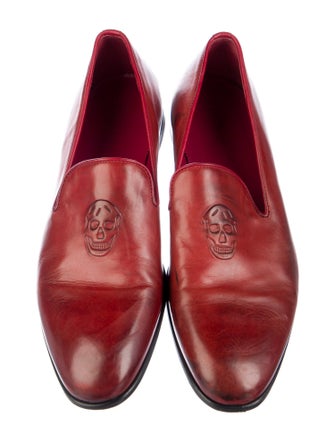 Alexander McQueen Leather Loafers