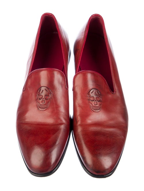 Alexander McQueen Leather Loafers