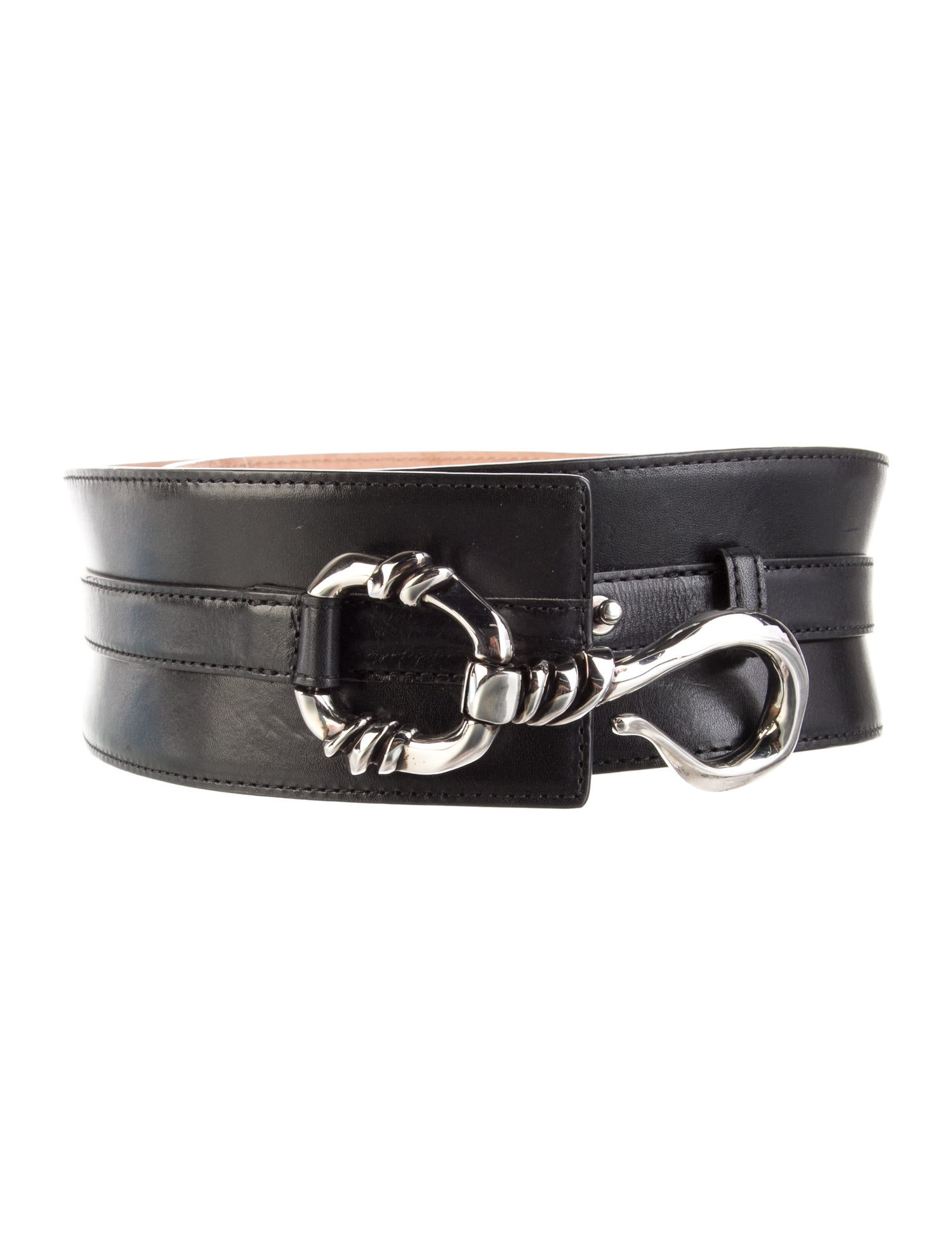 Alexander McQueen Wide Leather Belt Kit