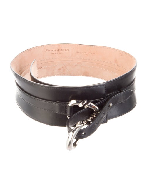 Alexander McQueen Wide Leather Belt Kit