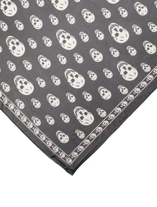 Alexander McQueen Silk Skull Scarf