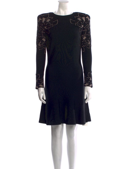 Alexander McQueen Wool Knee-Length Dress