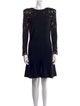 Alexander McQueen Wool Knee-Length Dress