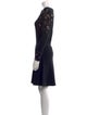 Alexander McQueen Wool Knee-Length Dress