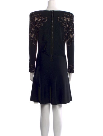 Alexander McQueen Wool Knee-Length Dress