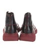 Alexander McQueen Leather Combat Boots