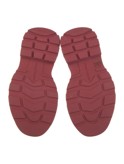 Alexander McQueen Leather Combat Boots