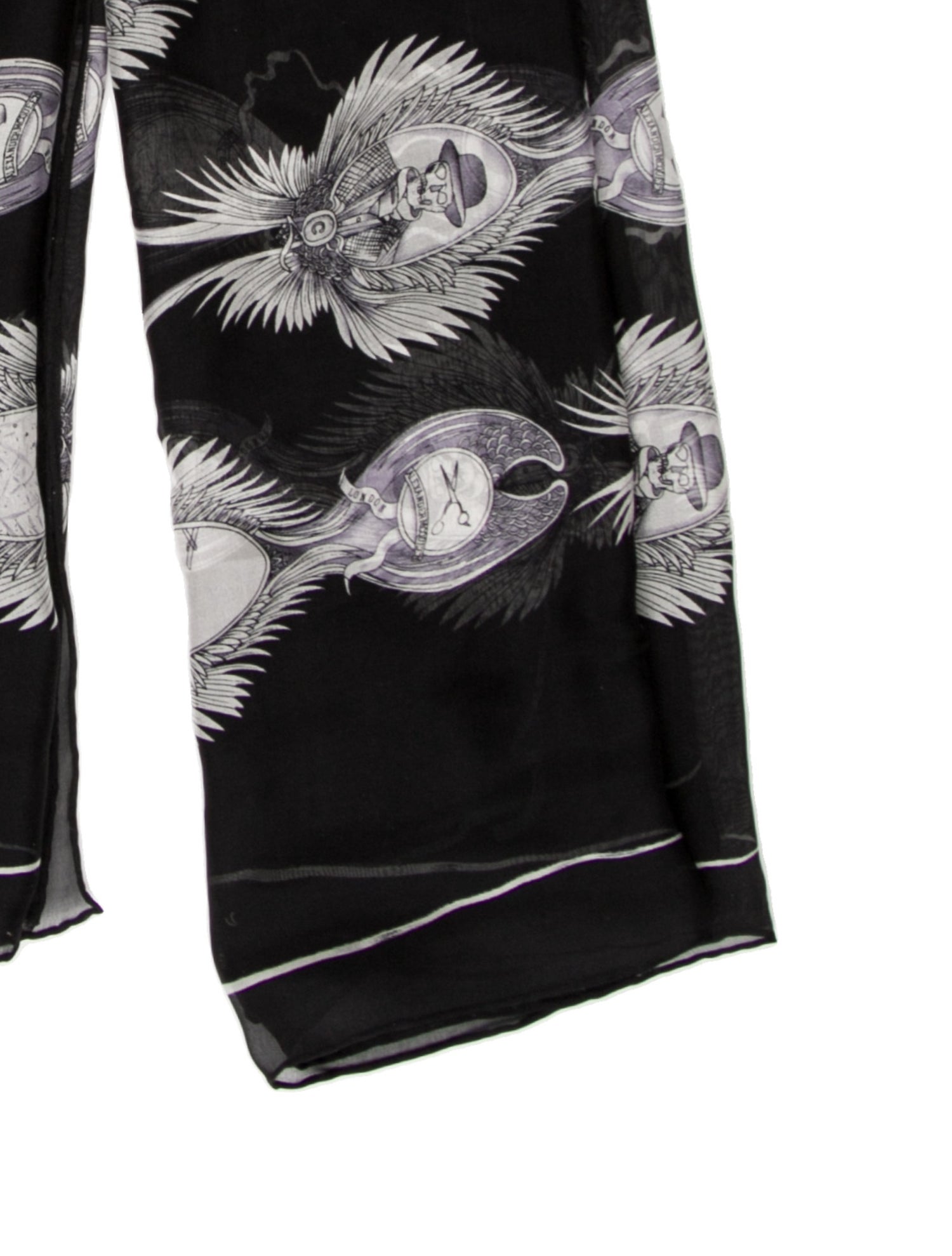 Alexander McQueen Silk Skull Scarf