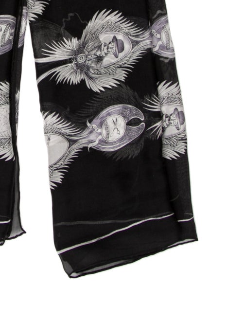 Alexander McQueen Silk Skull Scarf