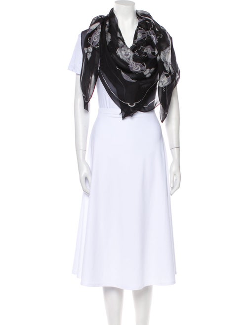 Alexander McQueen Silk Skull Scarf