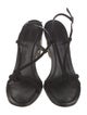 Alexander McQueen Suede Slingback Sandals