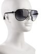 Alexander McQueen Aviator Gradient Sunglasses