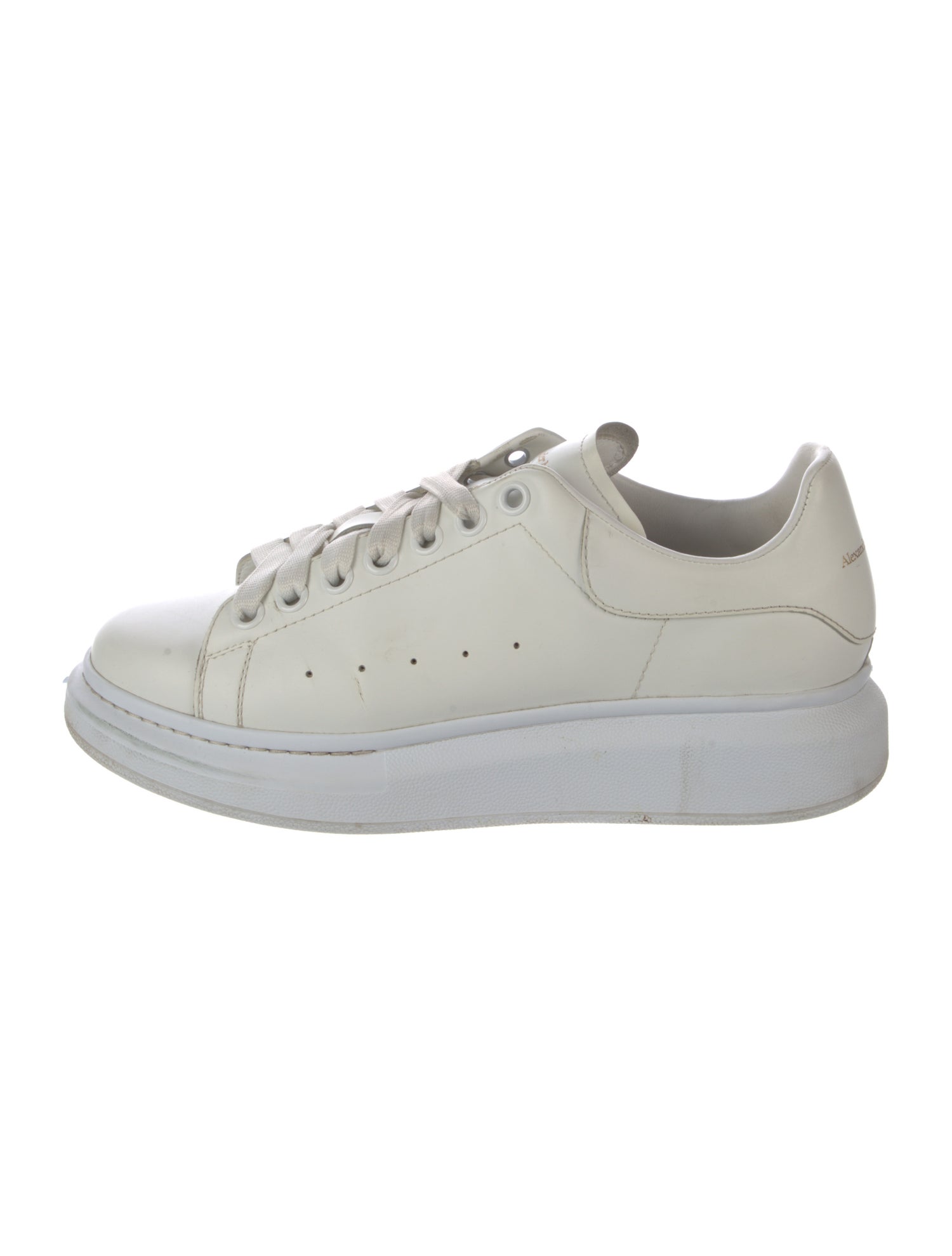 Alexander McQueen Leather Chunky Sneakers