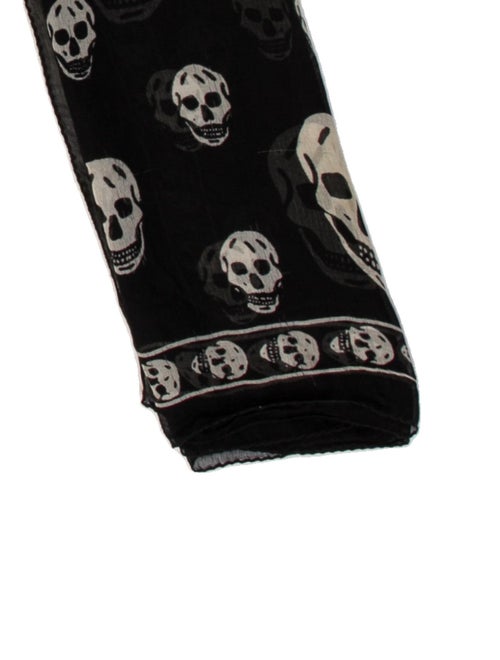 Alexander McQueen Silk Skull Scarf