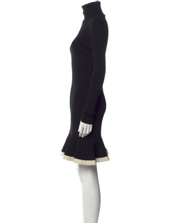 Alexander McQueen Wool Mini Dress