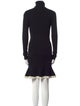 Alexander McQueen Wool Mini Dress