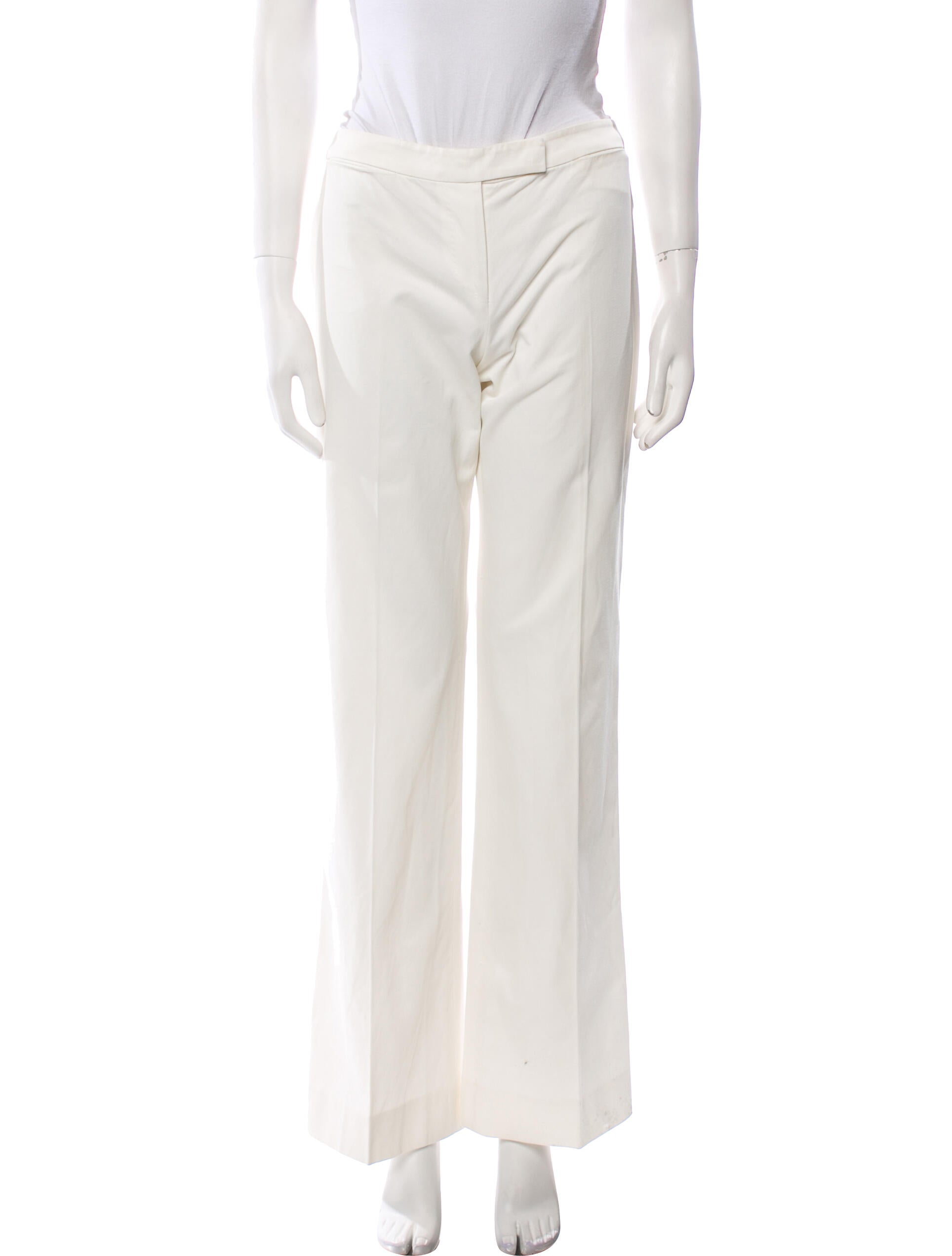 Alexander McQueen Wide Leg Pants