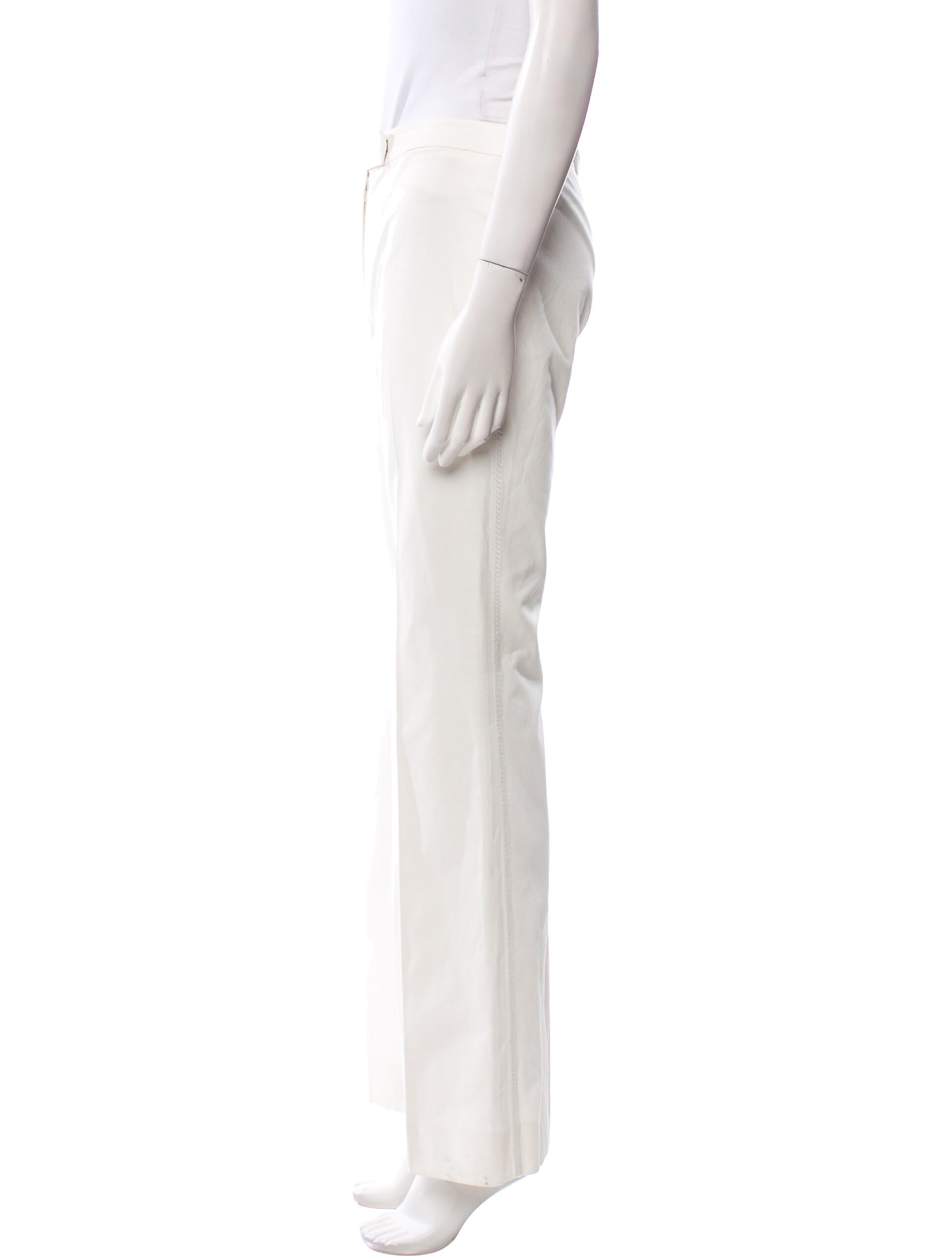 Alexander McQueen Wide Leg Pants