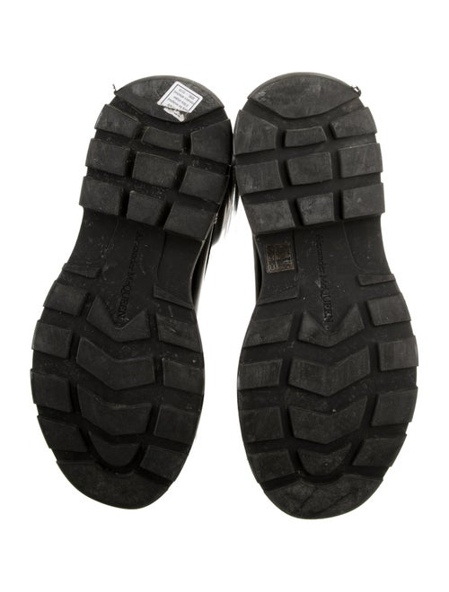 Alexander McQueen Leather Combat Boots