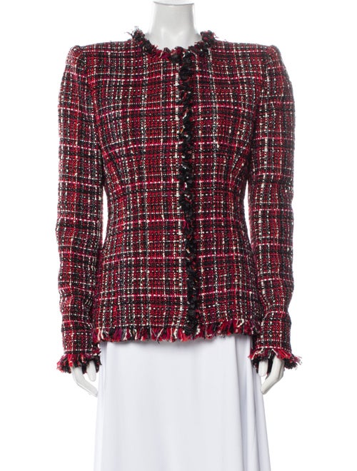 Alexander McQueen Nylon Tweed Pattern Evening Jacket