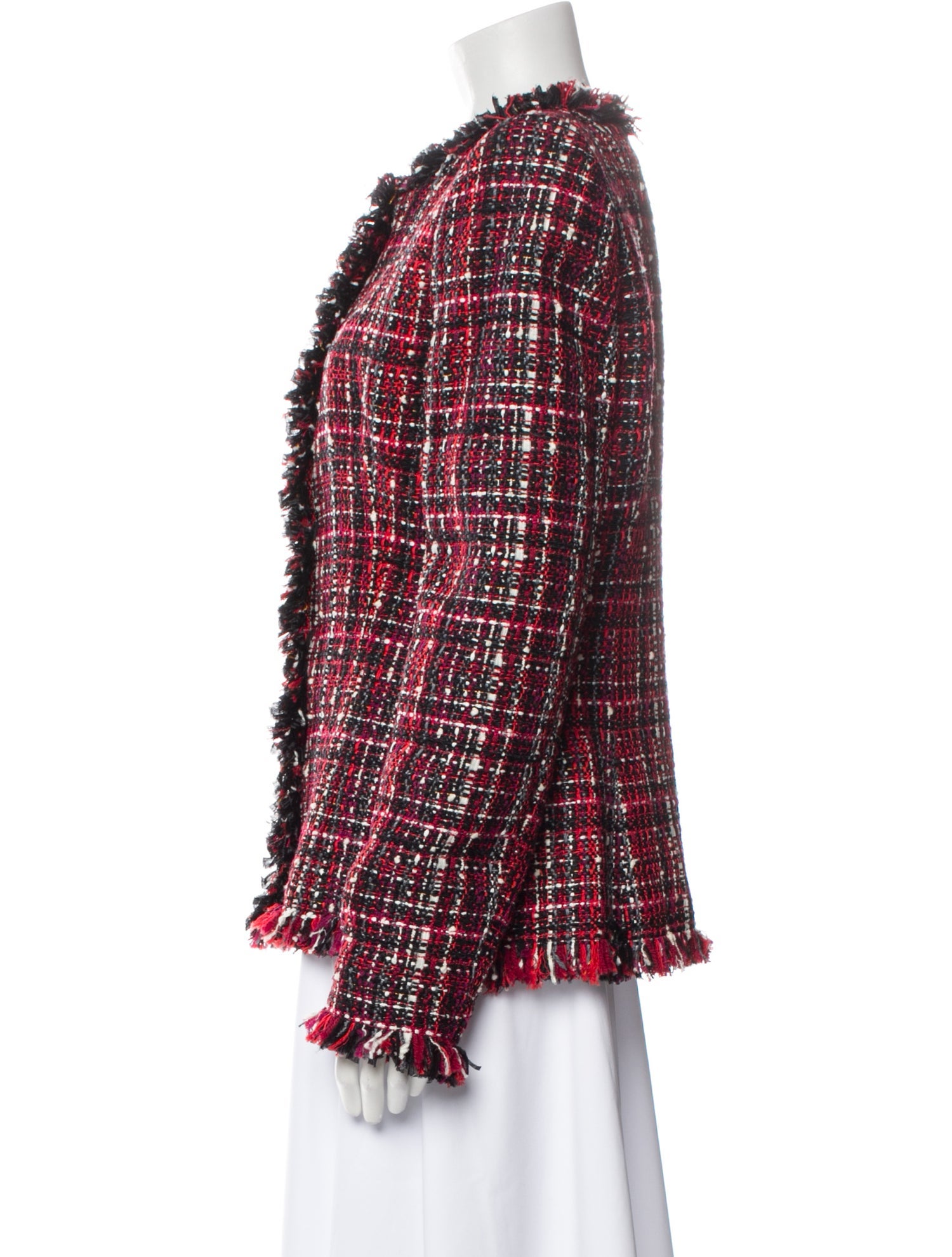 Alexander McQueen Nylon Tweed Pattern Evening Jacket