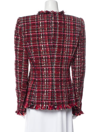 Alexander McQueen Nylon Tweed Pattern Evening Jacket
