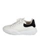Alexander McQueen Leather Colorblock Pattern Sneakers