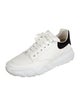 Alexander McQueen Leather Colorblock Pattern Sneakers