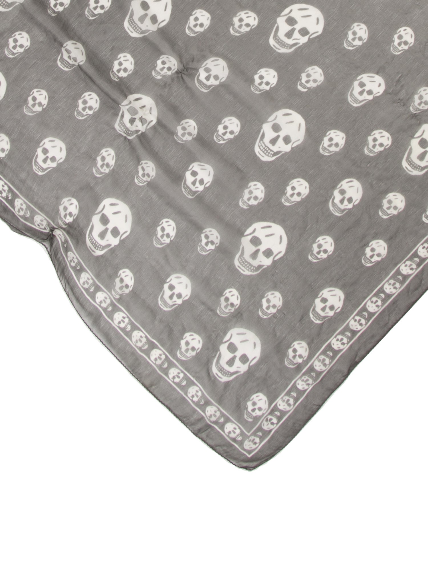 Alexander McQueen Silk Skull Scarf