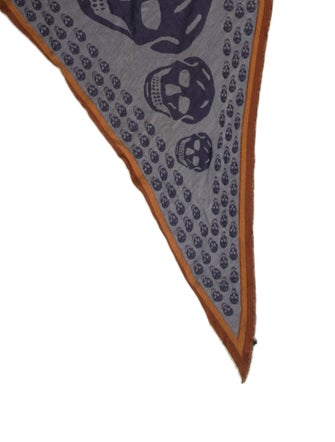 Alexander McQueen Silk Printed Scarf