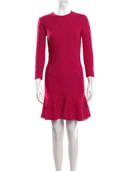 Alexander McQueen Wool Mini Dress